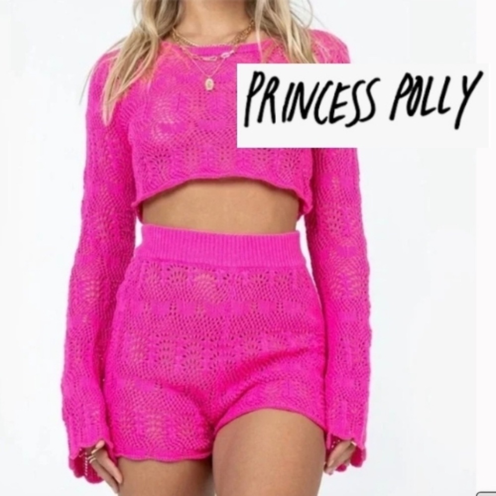 Princess Polly Leah Pink swim set, XS/S   GL1311